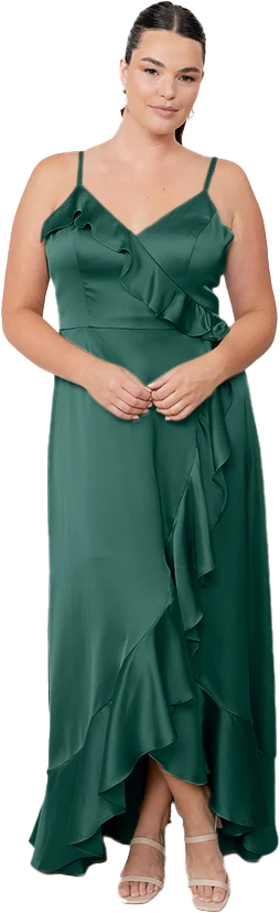 Paloma Satin Dress | Made To Order - Image 21