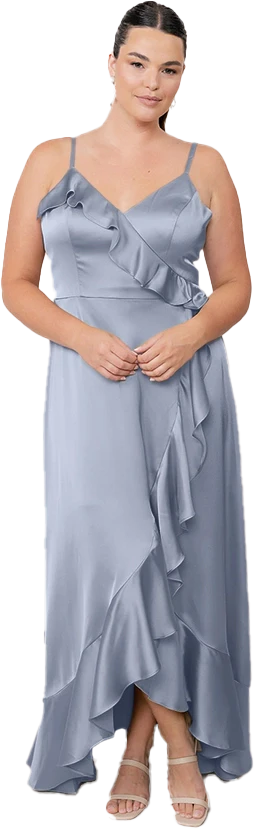 Paloma Satin Dress | Made To Order - Image 23