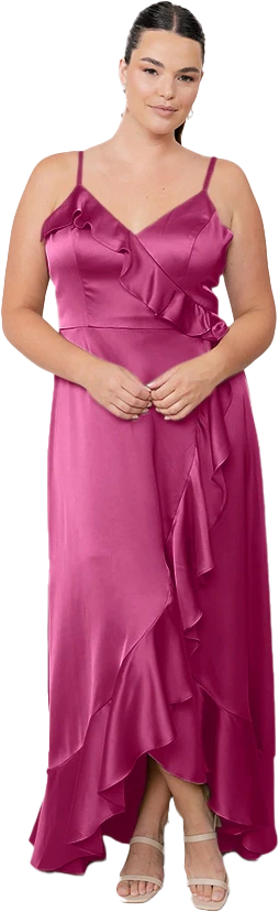 Paloma Satin Dress | Made To Order - Image 24