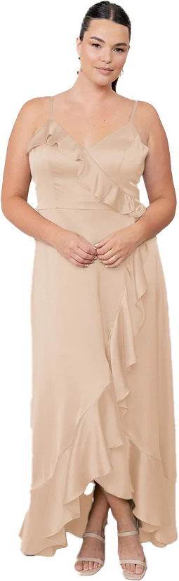 Paloma Satin Dress | Made To Order - Image 27