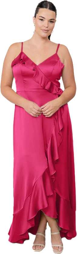 Paloma Satin Dress | Made To Order - Image 28