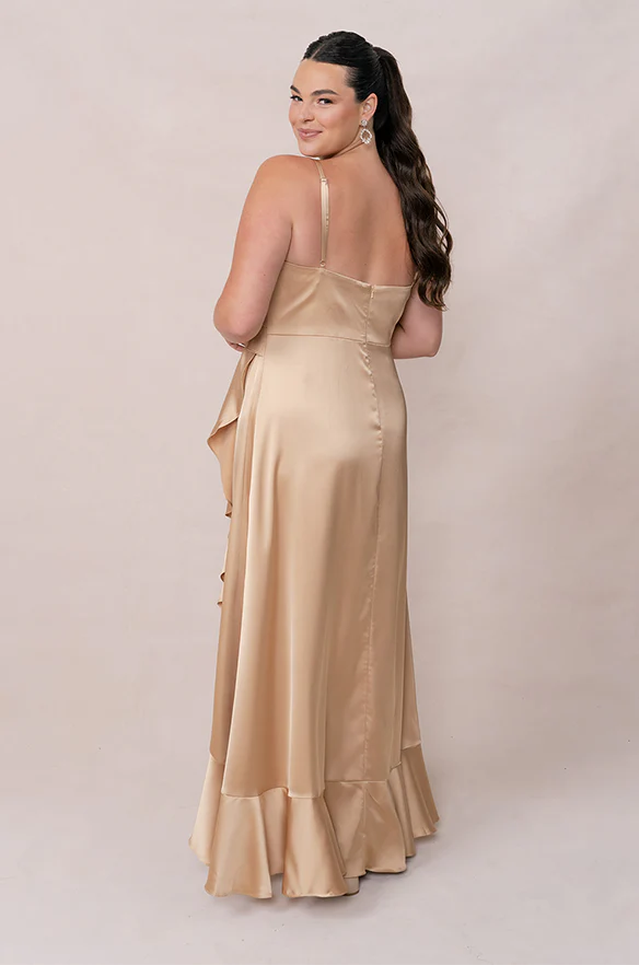 Paloma Satin Dress | Made To Order - Image 3