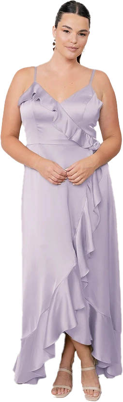 Paloma Satin Dress | Made To Order - Image 31