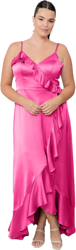 Paloma Satin Dress | Made To Order - Image 34