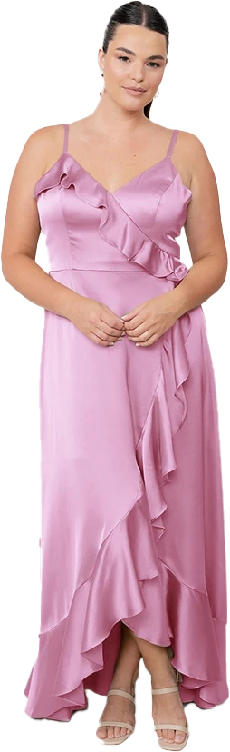 Paloma Satin Dress | Made To Order - Image 35