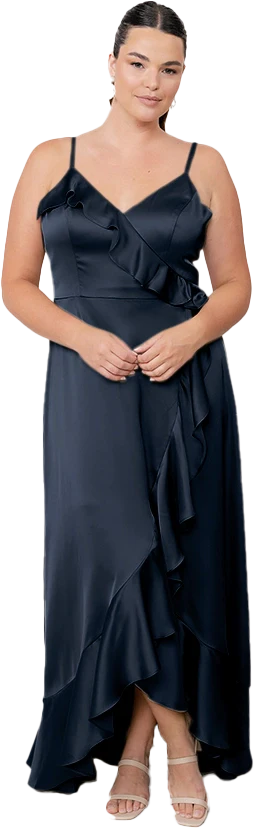 Paloma Satin Dress | Made To Order - Image 37