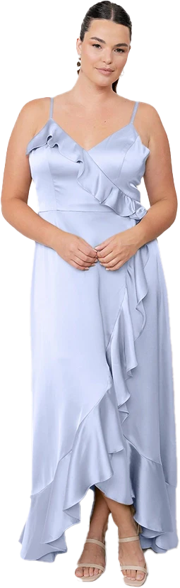 Paloma Satin Dress | Made To Order - Image 39