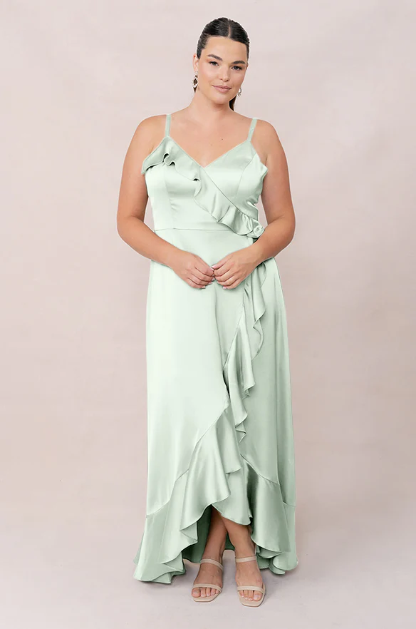 Paloma Satin Dress | Made To Order - Image 5