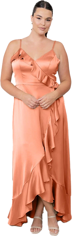 Paloma Satin Dress | Made To Order - Image 51