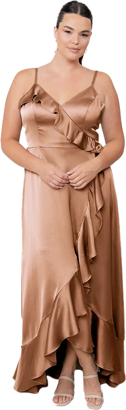 Paloma Satin Dress | Made To Order - Image 54