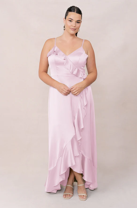 Paloma Satin Dress | Made To Order - Image 55