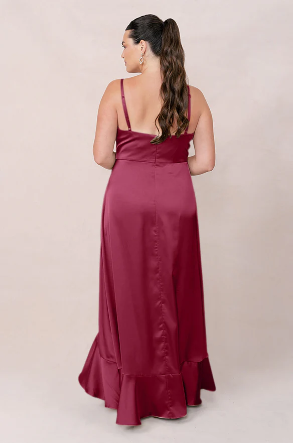 Paloma Satin Dress | Made To Order - Image 58