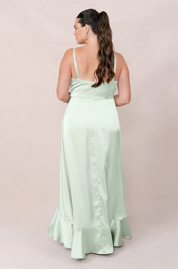 Paloma Satin Dress | Made To Order - Image 6