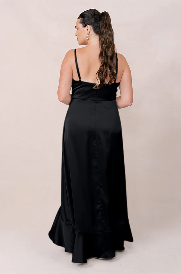 Paloma Satin Dress | Made To Order - Image 60