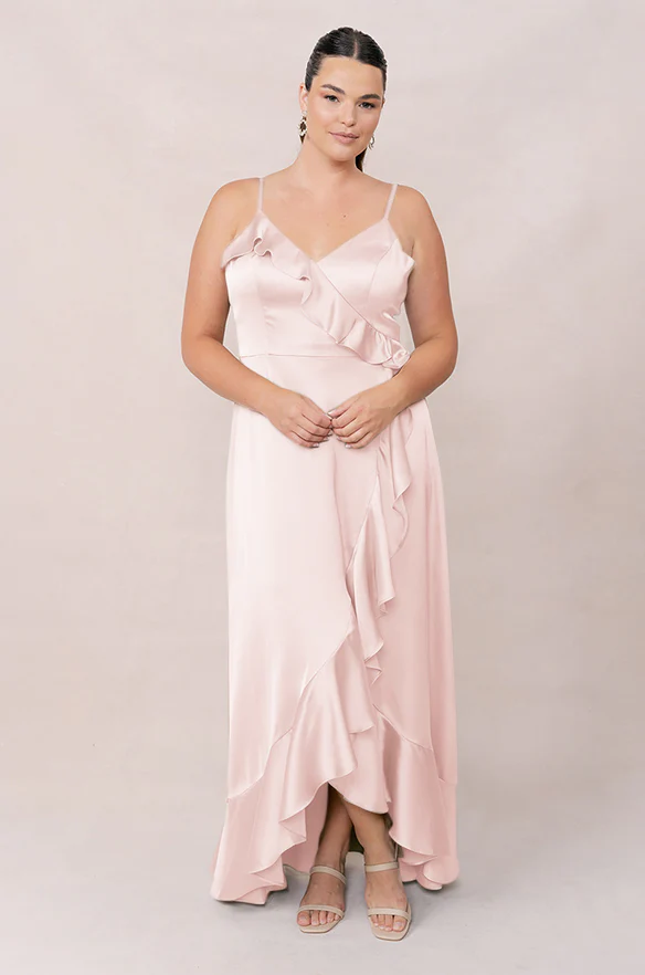 Paloma Satin Dress | Made To Order - Image 61