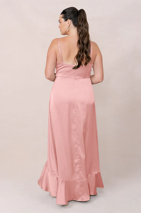 Paloma Satin Dress | Made To Order - Image 64