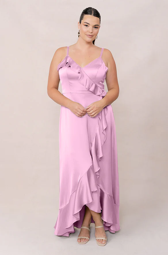 Paloma Satin Dress | Made To Order - Image 7