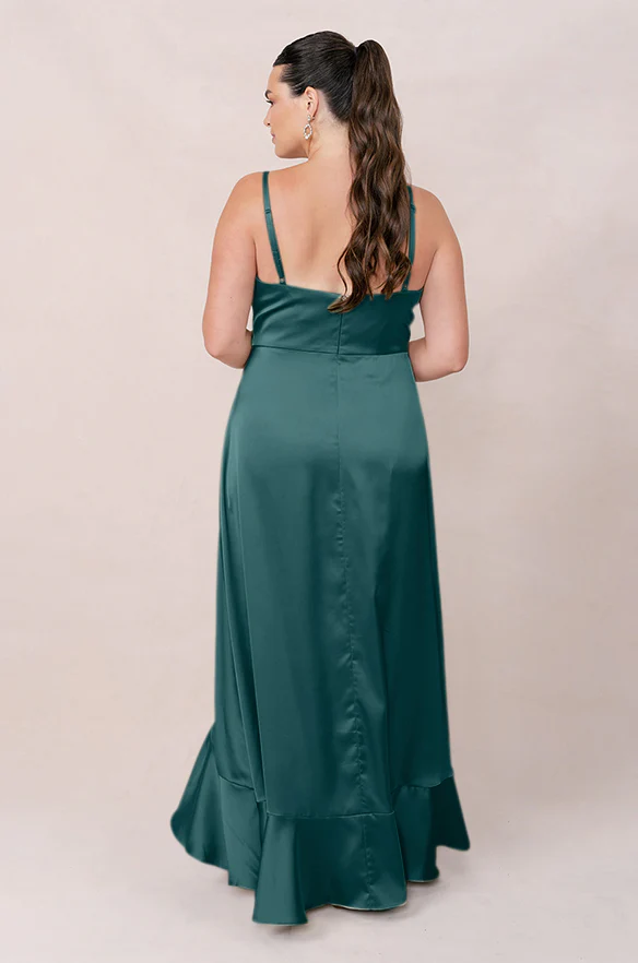 Paloma Satin Dress | Made To Order - Image 70