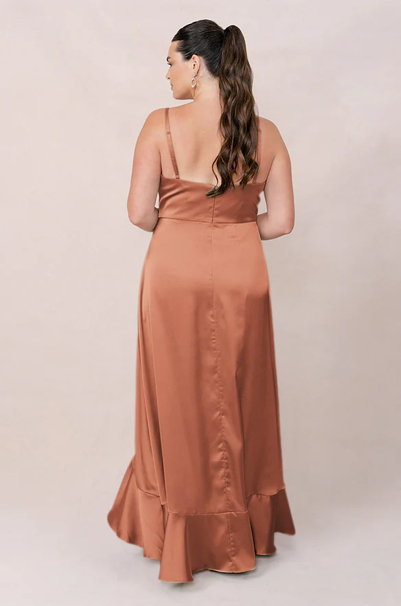 Paloma Satin Dress | Made To Order - Image 72