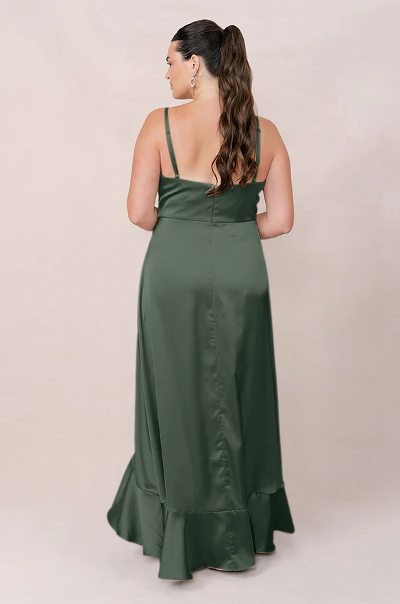 Paloma Satin Dress | Made To Order - Image 74