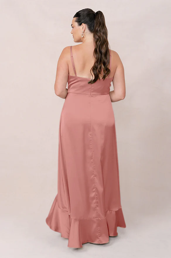 Paloma Satin Dress | Made To Order - Image 76