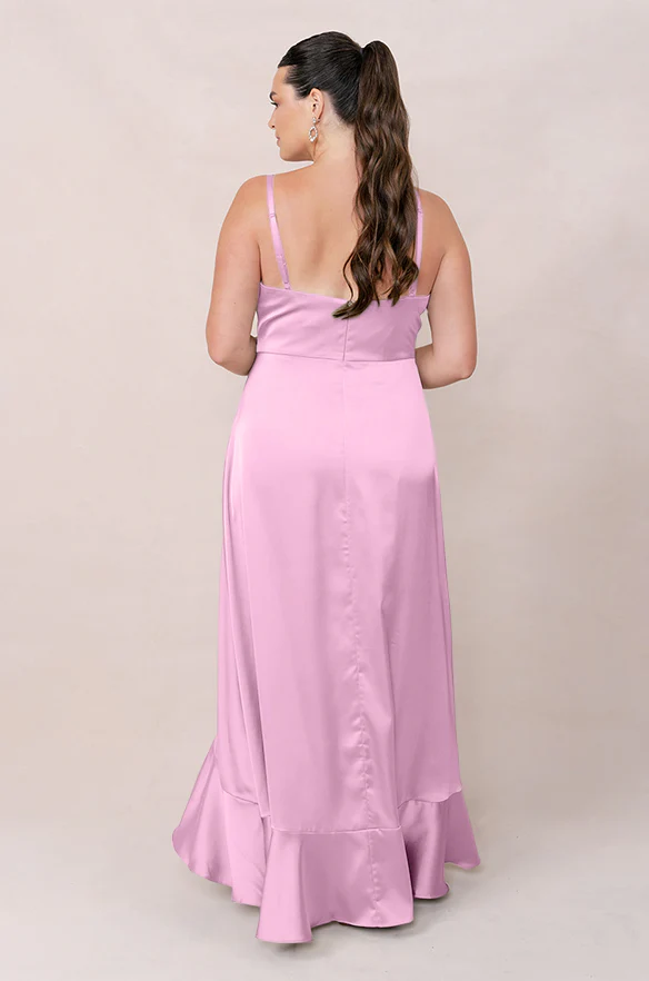 Paloma Satin Dress | Made To Order - Image 8