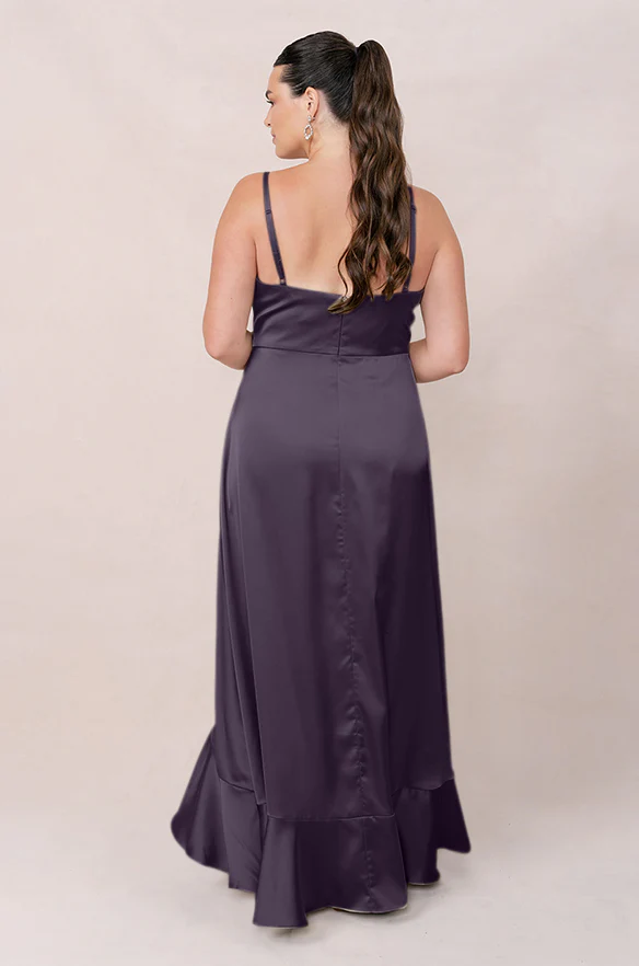 Paloma Satin Dress | Made To Order - Image 80