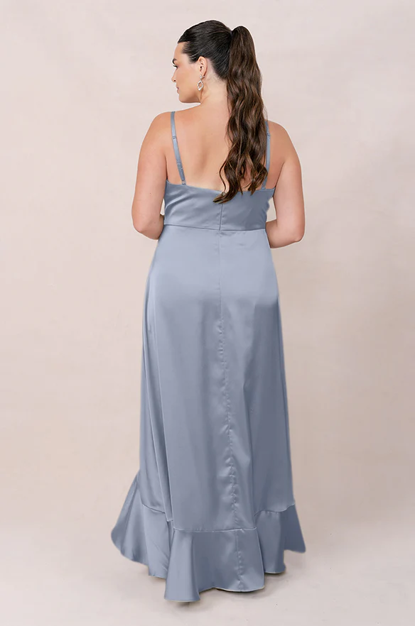 Paloma Satin Dress | Made To Order - Image 86
