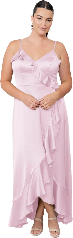 Paloma Satin Dress | Made To Order - Image 9