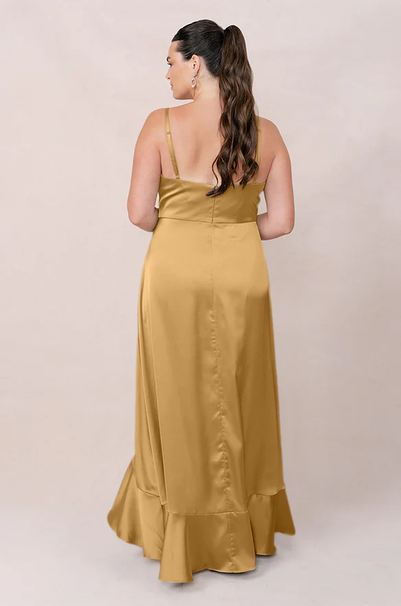 Paloma Satin Dress | Made To Order - Image 90