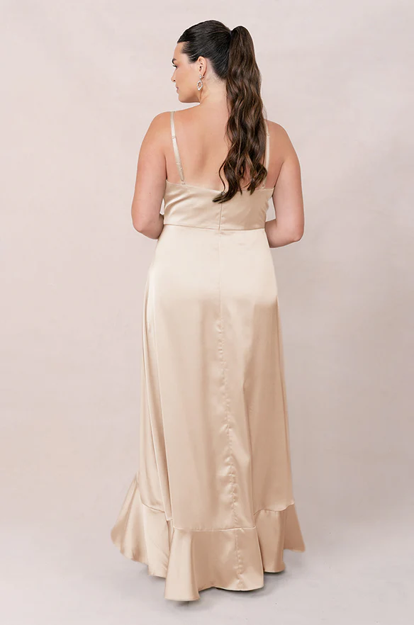 Paloma Satin Dress | Made To Order - Image 92