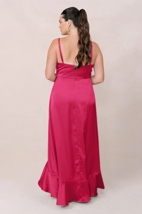 Paloma Satin Dress | Made To Order - Image 96