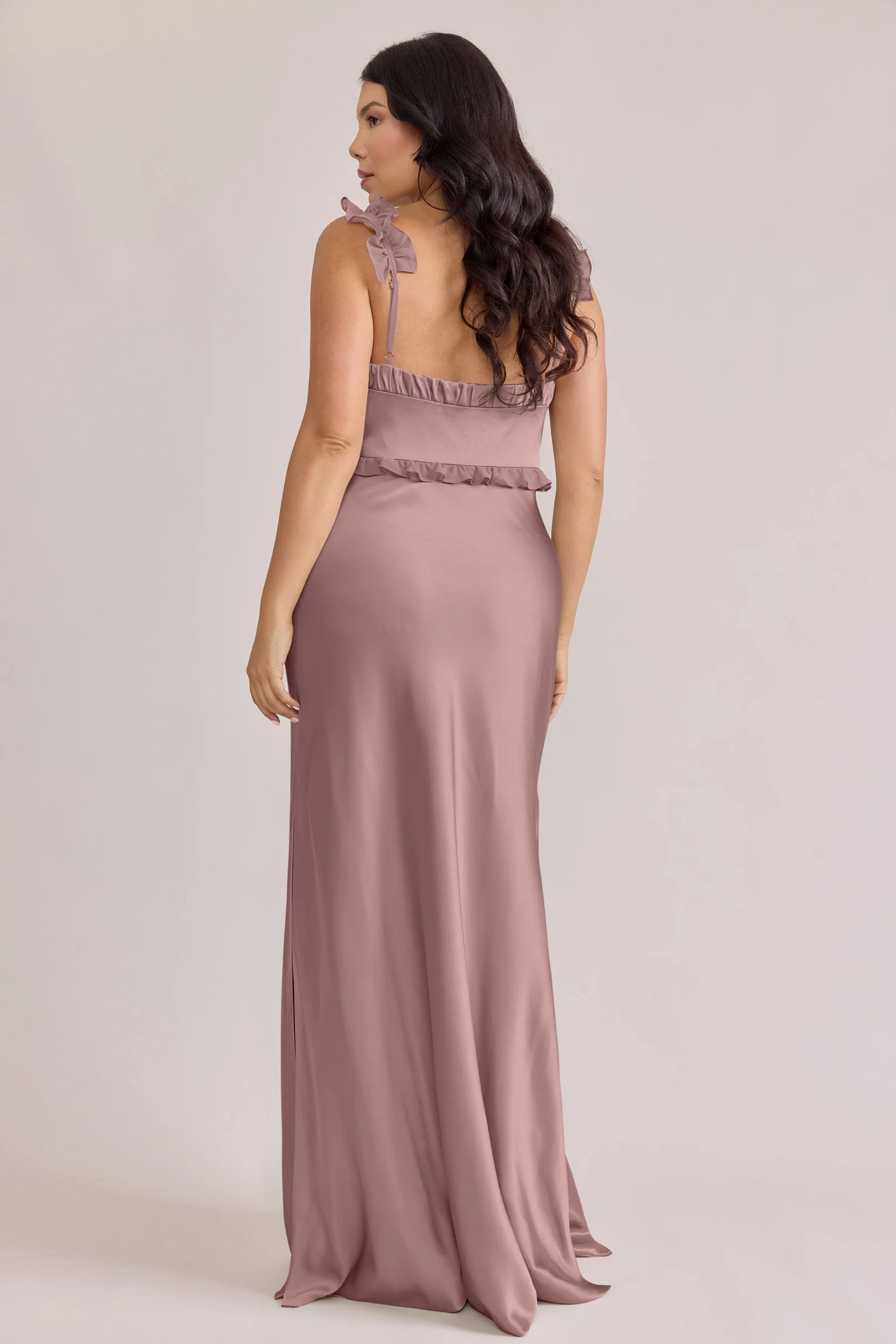 Romy Satin + Chiffon Dress | Made To Order - Image 23