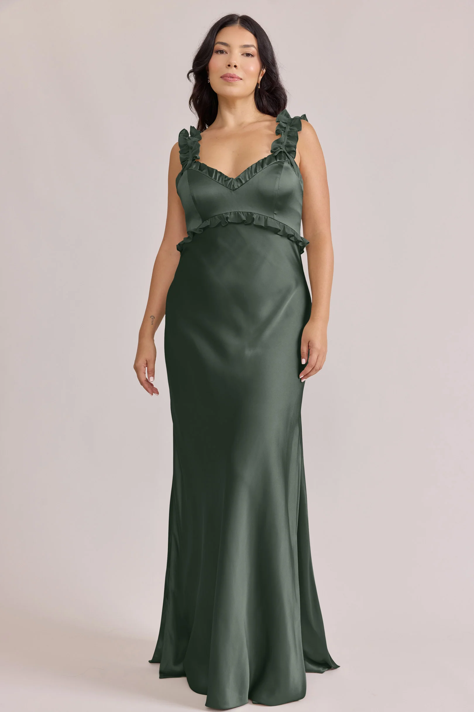 Romy Satin + Chiffon Dress | Made To Order - Image 44
