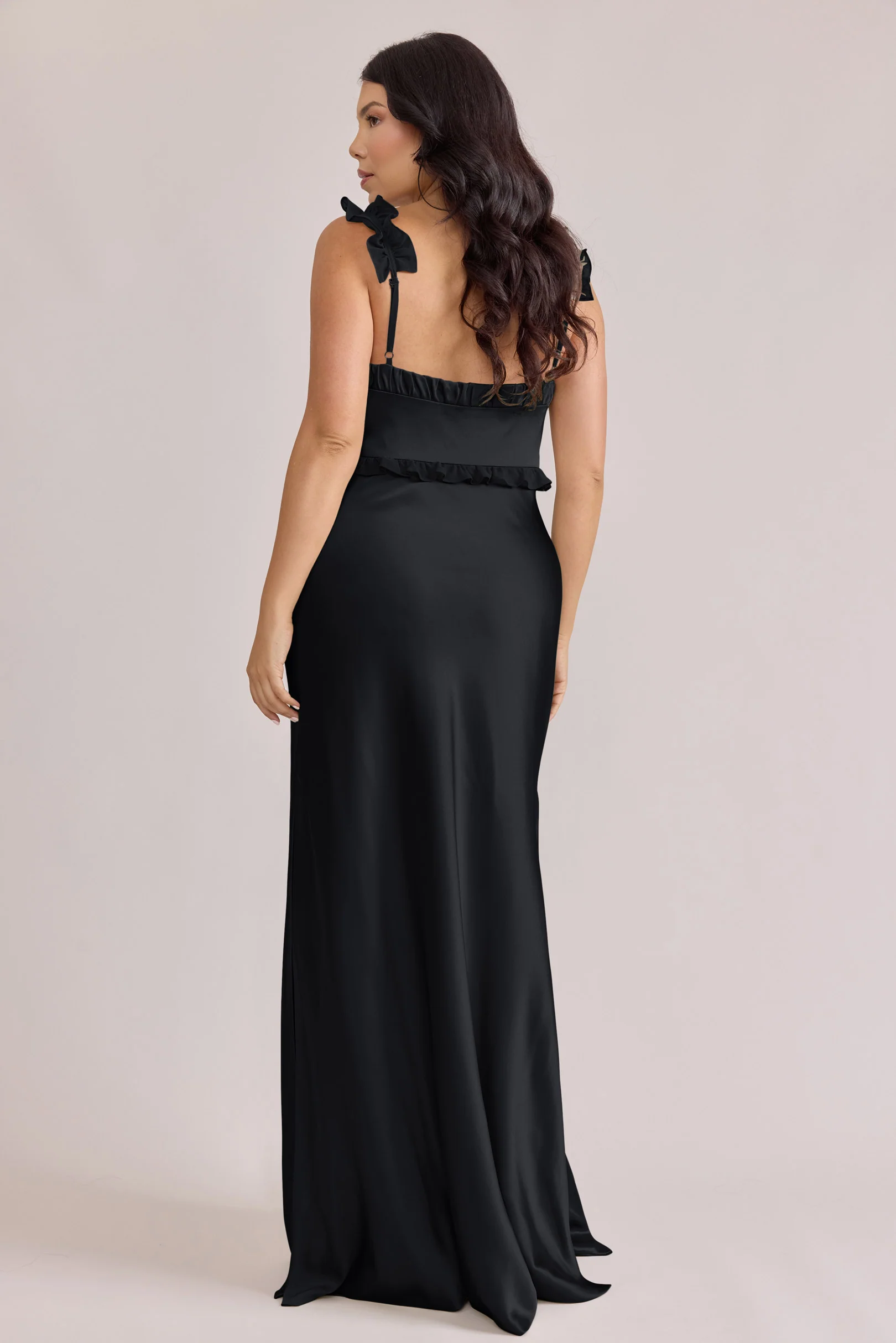 Romy Satin + Chiffon Dress | Made To Order - Image 66