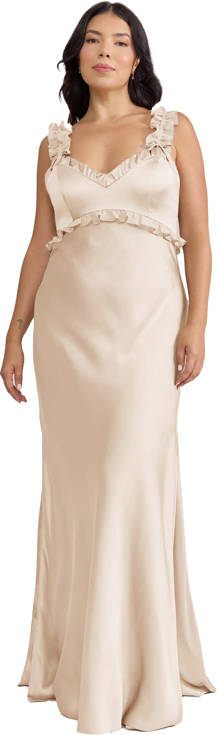 Romy Satin + Chiffon Dress | Made To Order - Image 72