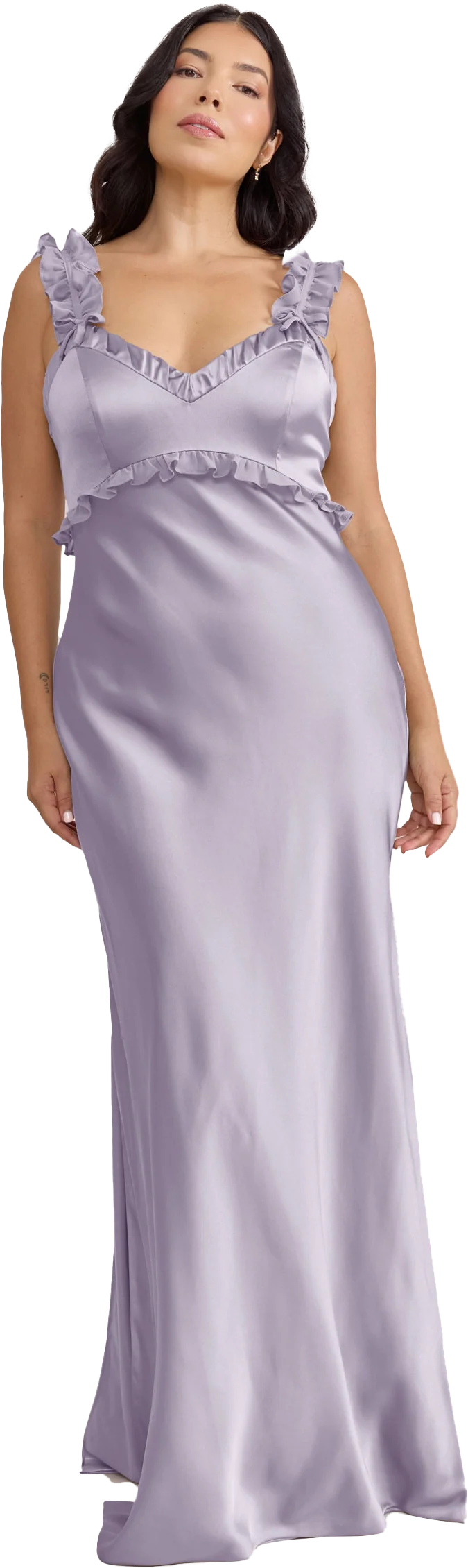 Romy Satin + Chiffon Dress | Made To Order - Image 79