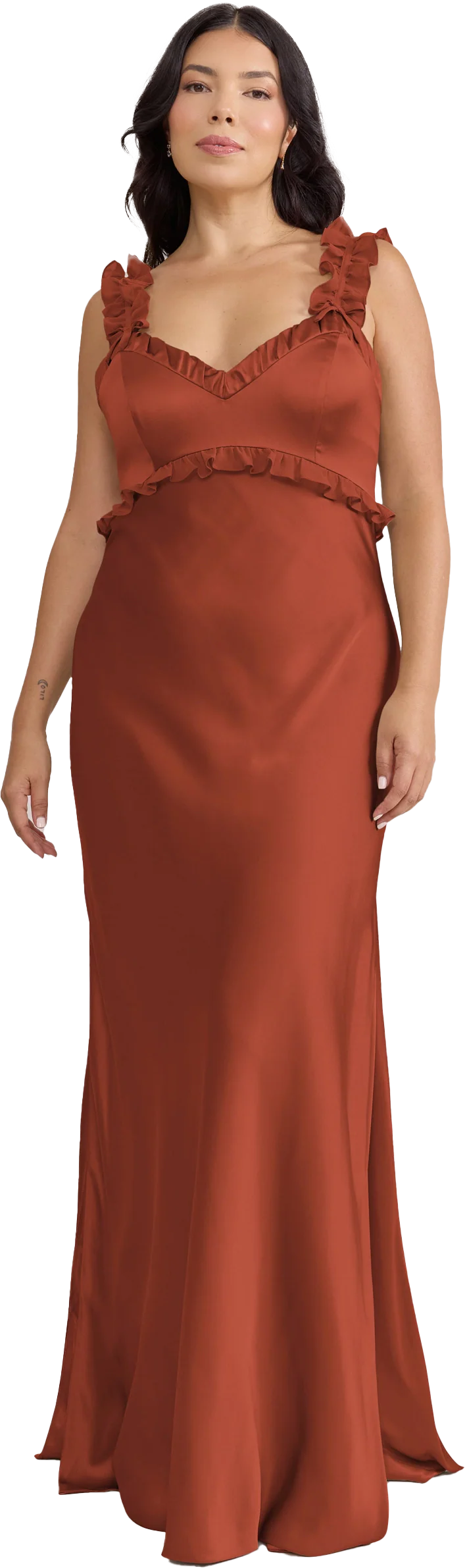 Romy Satin + Chiffon Dress | Made To Order - Image 88