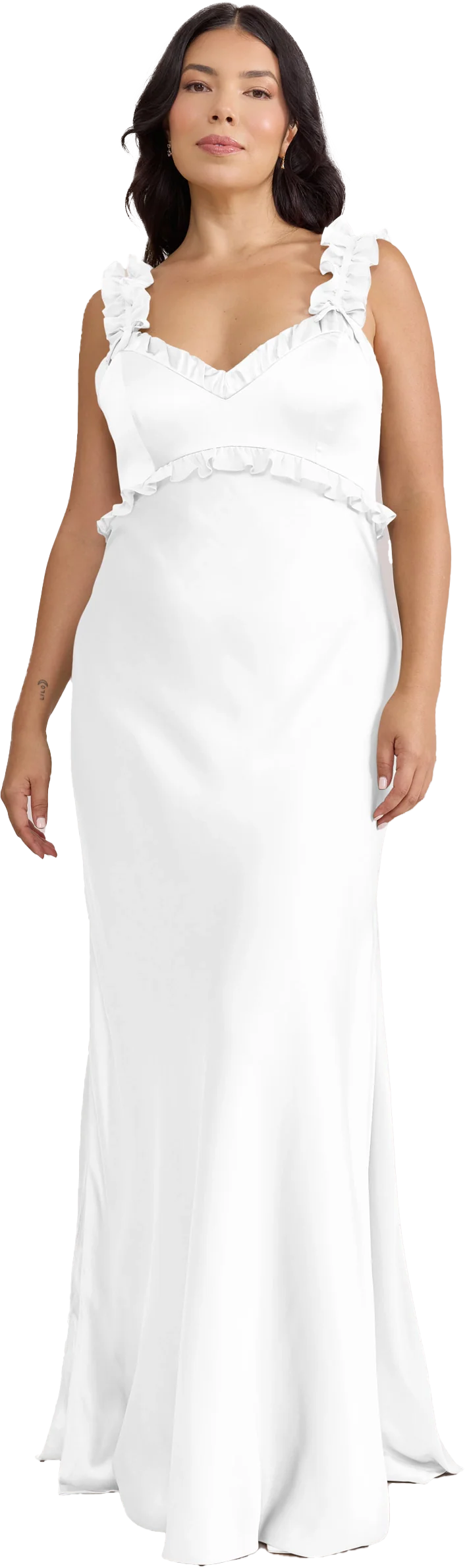 Romy Satin + Chiffon Dress | Made To Order - Image 92