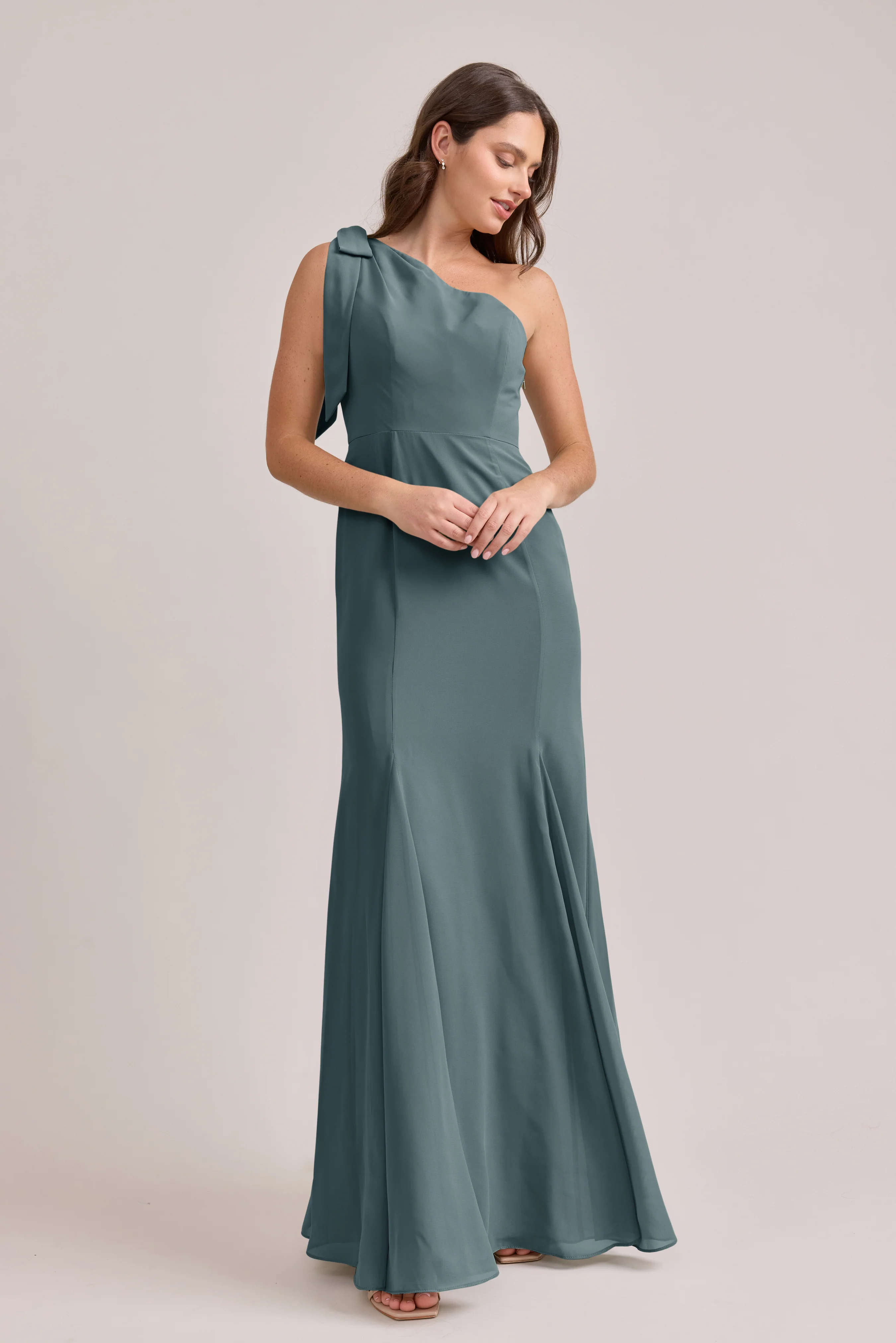 Rowan Chiffon Dress | Made To Order - Image 42