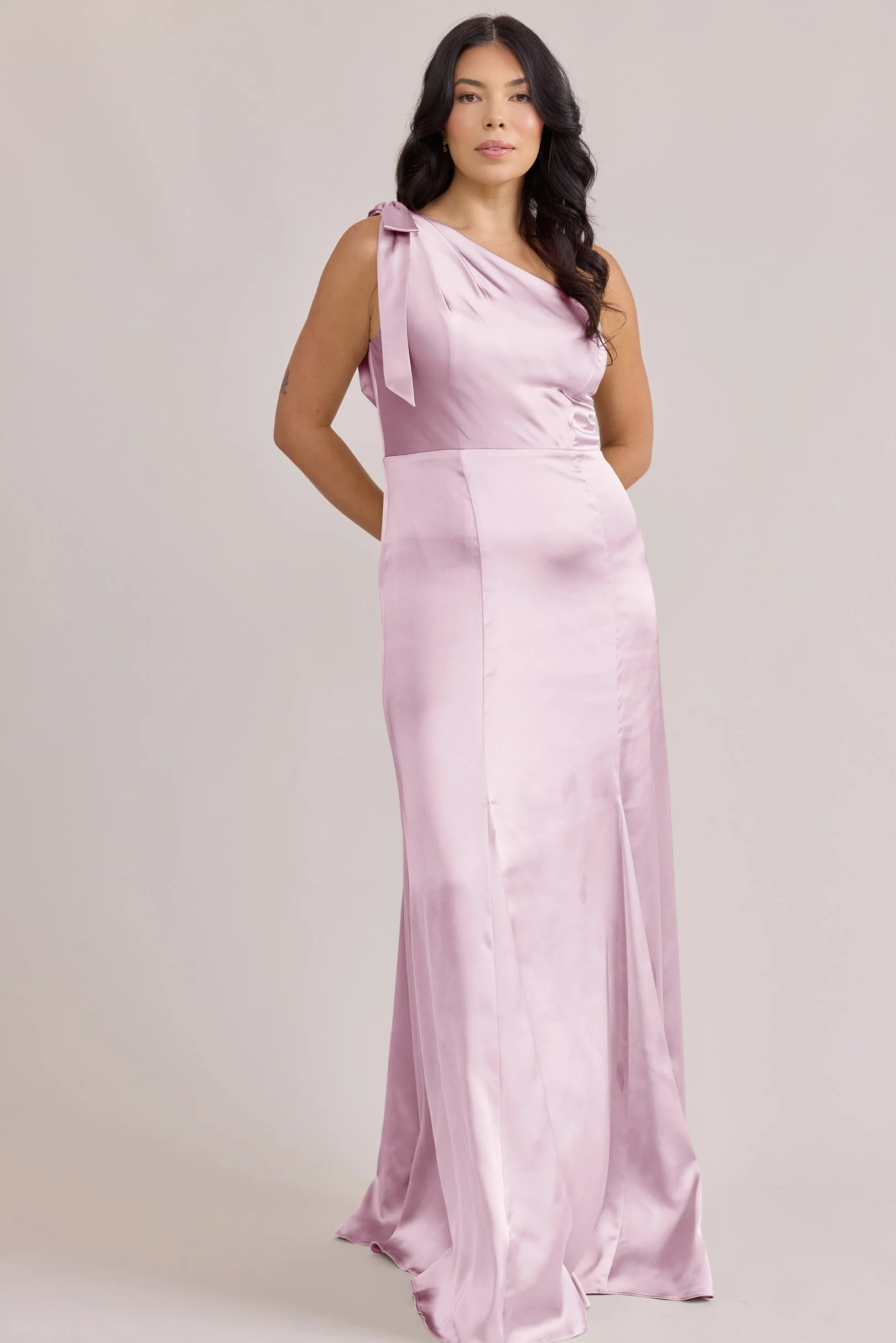 Rowan Satin Dress | Made To Order - Image 104