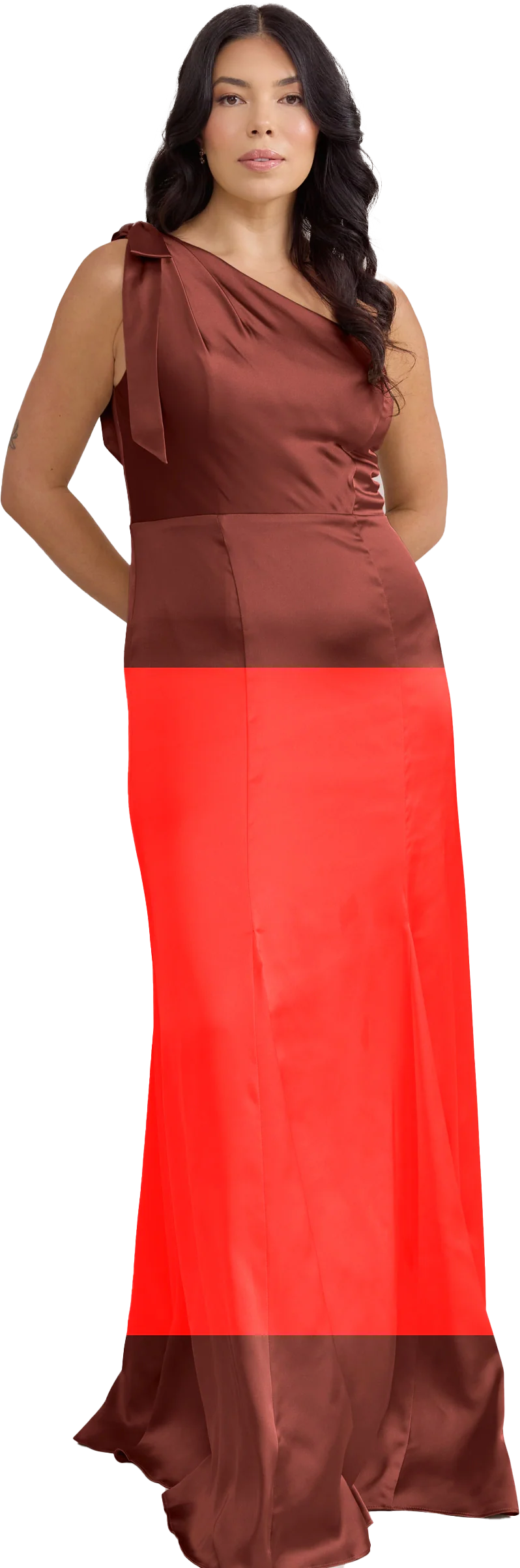 Rowan Satin Dress | Made To Order - Image 112