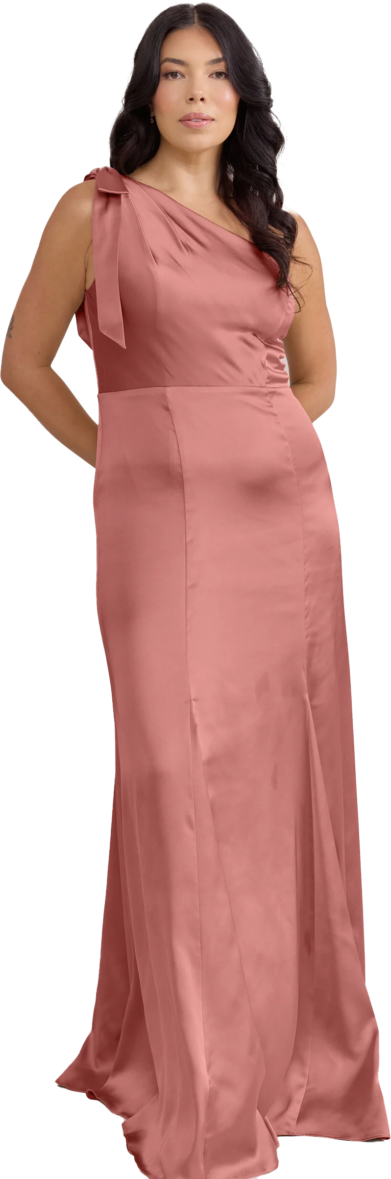 Rowan Satin Dress | Made To Order - Image 116