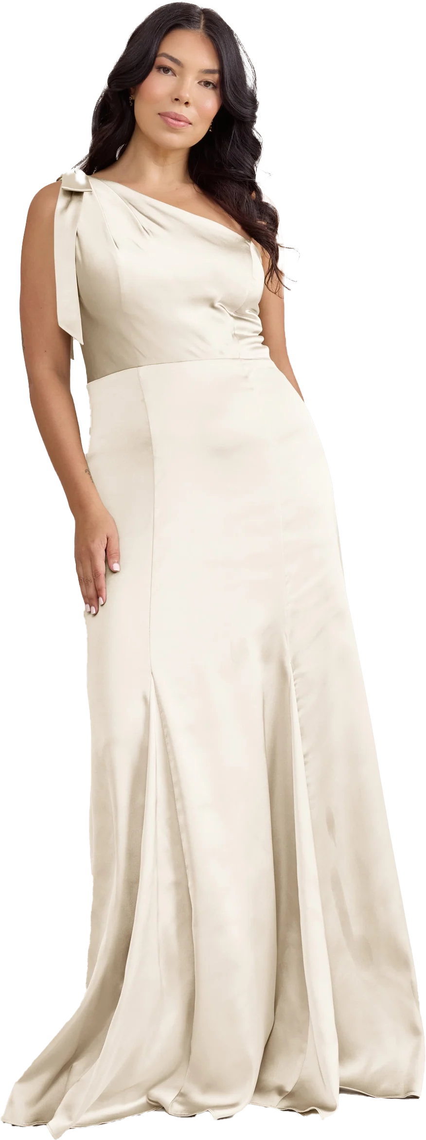 Rowan Satin Dress | Made To Order - Image 136