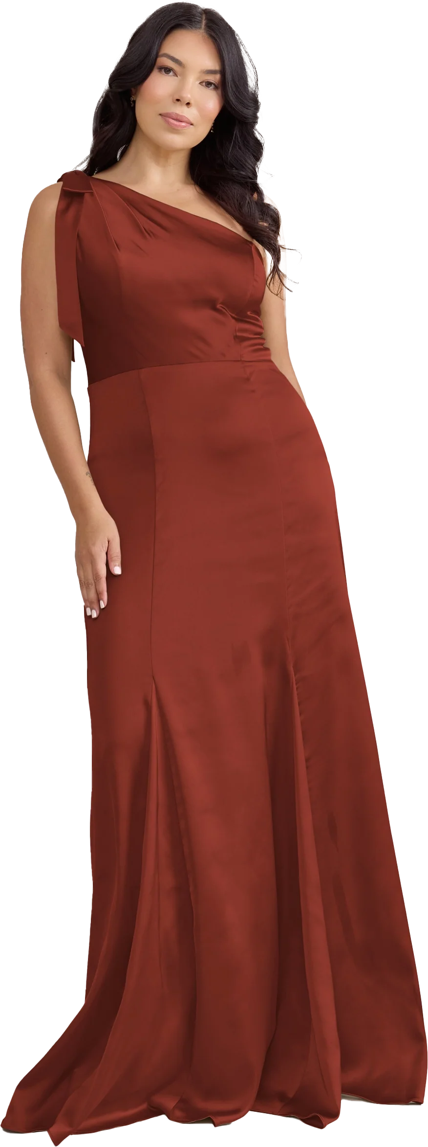 Rowan Satin Dress | Made To Order - Image 152