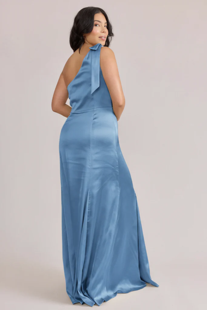 Rowan Satin Dress | Made To Order - Image 157