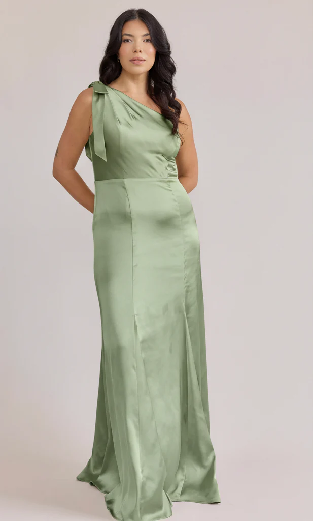 Rowan Satin Dress | Made To Order - Image 158