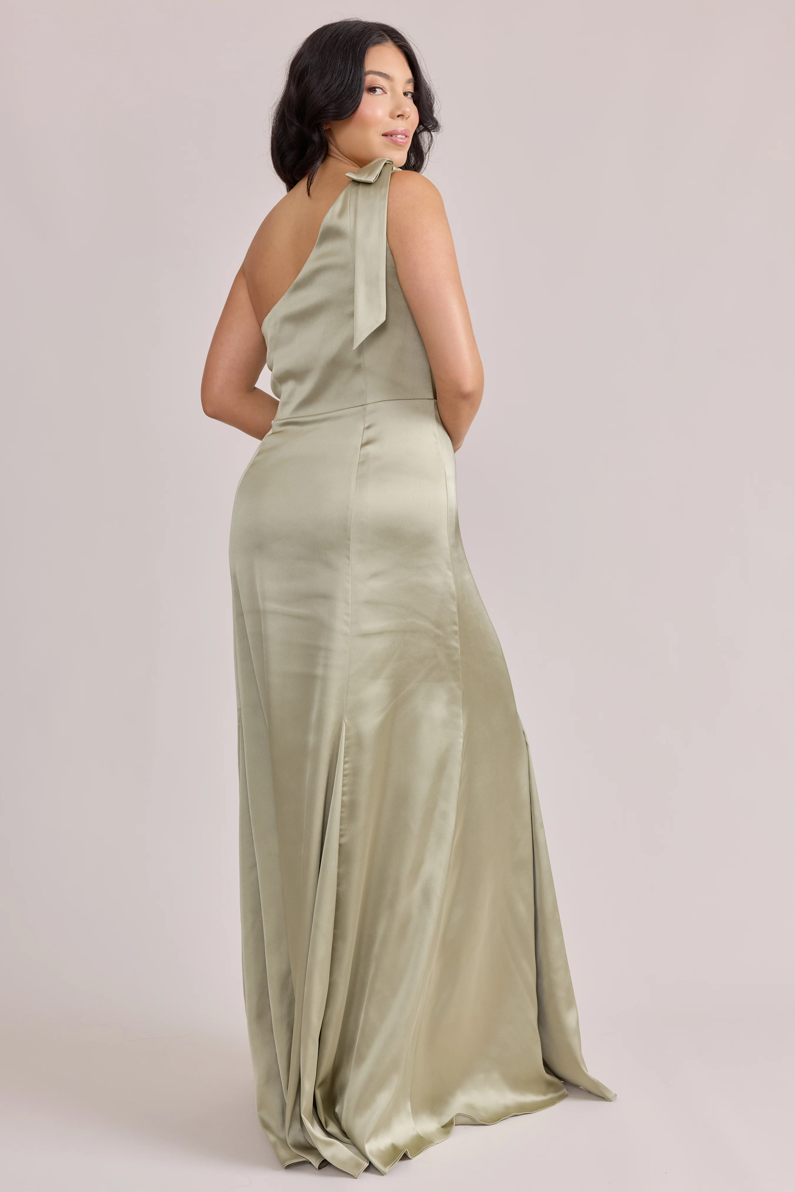 Rowan Satin Dress | Made To Order - Image 163