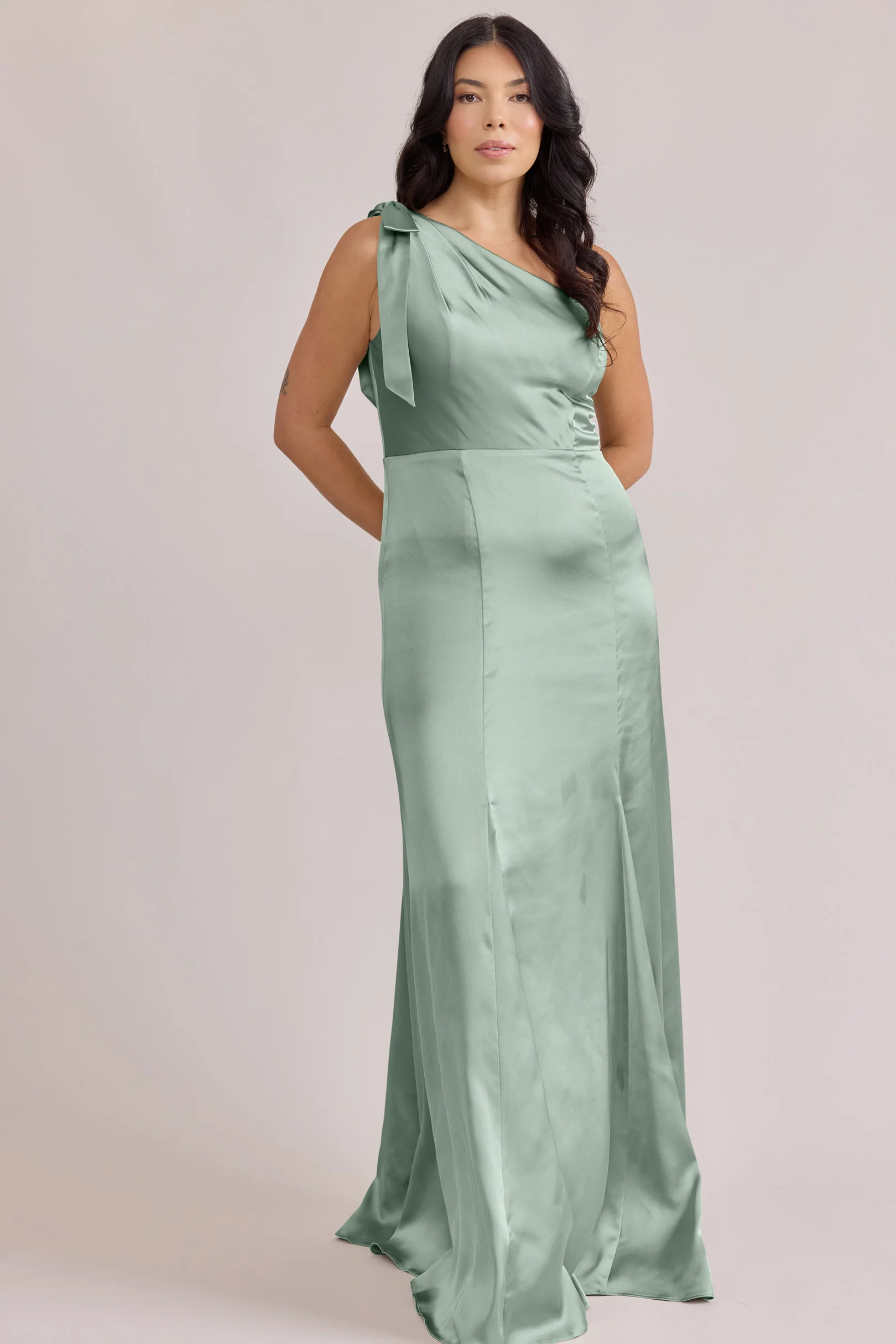 Rowan Satin Dress | Made To Order - Image 21