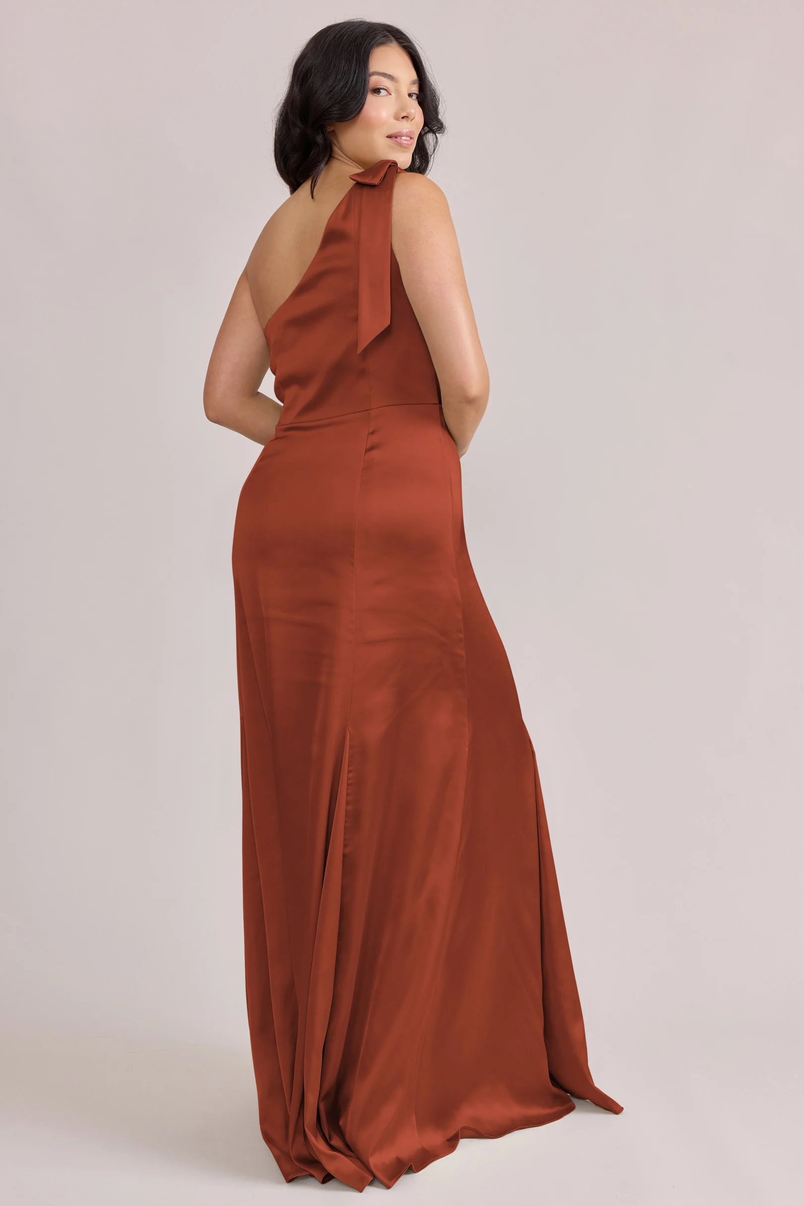 Rowan Satin Dress | Made To Order - Image 24